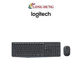 Combo chuột và bàn phím không dây Logitech MK235 - Hàng chính hãng