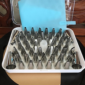 Mua Bộ 52 đuôi bắt bông kem inox cao cấp