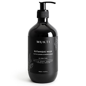 Sữa Tắm Hữu Cơ Làm Sạch Trẻ Hóa Làn Da Mukti Botanique Wash 500ml