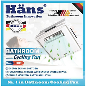 Mua Quạt mát âm trần Hans H10S Hàng chính hãng