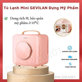 Mua Tủ Lạnh Mini Mỹ Phẩm 2 Chiều Nóng Lạnh Gevilan  Tủ Bảo Quản Mỹ Phẩm Dung Tích 9L