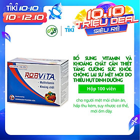 Thực Phẩm Bảo Vệ Sức Khỏe ROBVITA multivitamin và khoáng chất bồi bổ sức