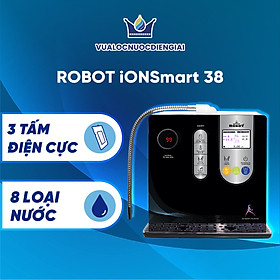 Máy Lọc Nước Điện Giải Ion Kiềm ROBOT IonSmart 38 Nóng Thông Minh - Hàng Chính Hãng