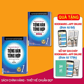 Combo Sách Tiếng hàn tổng hợp dành cho người Việt Nam - Sơ cấp 1 (Phiên bản 1 màu)