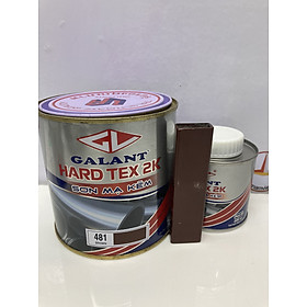 Mua Sơn sắt mạ kẽm không cần lót Hard Tex 2K màu Nâu Brown 481 1L