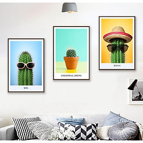 Mua TRANH BỘ 3 TREO TƯỜNG CỠ ĐẠI (30 x 45cm x3 bức) - PHONG CÁCH BẮC ÂU- XƯƠNG RỒNG GIÁ RẺ KÈM KHUNG - MELYHOME- TB30809KK7