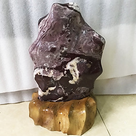 Mua Cây đá phong thủy tự nhiên màu đỏ hồng cao 39 cm  nặng 10 kg cho người mệnh Thổ và Hỏa  phongthuymenhtho