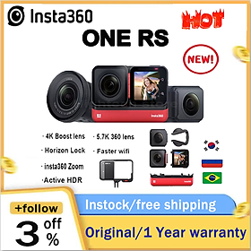 Insta360 One Rs - Máy ảnh hành động 4K không thấm nước