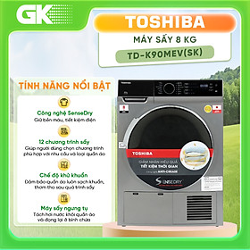 Mua TD-K90MEV(SK) - Máy Sấy Ngưng Tụ Toshiba 8 Kg TD-K90MEV (SK) - Hàng Chính Hãng