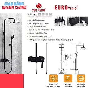 Mua BỘ SEN TẮM ĐỒNG THAU NÓNG LẠNH EUROVINTO CAO CẤP MÃ V9B-YX