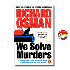 Sách - We Solve Murders by Richard Osman | Mystery Thriller / Trinh thám Tiếng Anh / Ngoại văn