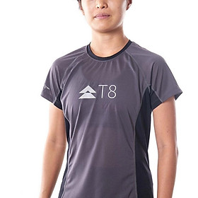 Áo Chạy Bộ Nữ T8 Iced Tee Women - Grey
