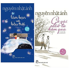 Combo Truyện Dài: Làm Bạn Với Bầu Trời - Bản Đặc Biệt Tặng Kèm Khung Ảnh + Postcard Và Cô Gái Đến Từ Hôm Qua (Bộ 2 Cuốn Sách Tiêu Biểu Của Nguyễn Nhật Ánh / Tặng Kèm Bookmark Happy Life)