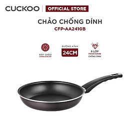 Chảo chiên chống dính Cuckoo 24cm CFP-AA2410B - Chất lượng Hàn Quốc - Hàng chính hãng Cuckoo Vina