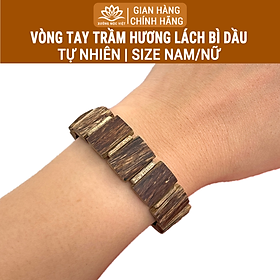 Lách đeo tay bì dầu trầm hương tự nhiên vòng tay nam nữ phong thuỷ may mắn bình an - Xưởng Mộc Việt