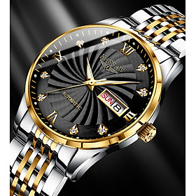 Đồng hồ nam chính hãng KASSAW K869-2 fullbox ,kính sapphire,chống nước,dây kim loại thép không gỉ ,máy cơ,bảo hành dài hạn