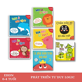 Hình ảnh Combo Ehon phát triển tư duy logic dành cho trẻ từ 0-6 tuổi