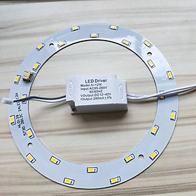 Exquisite LED 5730 Round Energy Saving Lamp Panel with Warm White Light