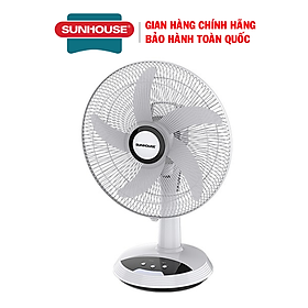 Quạt tích điện Sunhouse SHD7228, Quạt sạc điện SHD7223, SHD7116, SHD7115, Hàng chính hãng, Bảo hành 12 tháng