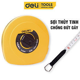 Mua Thước Dây Cuộn Deli Sợi Thủy Tinh Cao Cấp  Chống Đứt Gãy  Chống Kéo Căng - Độ Dài 20m/30m Sử Dụng Đa Mục Đích - DL9820