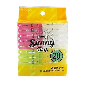 Mua Bộ 20 Kẹp Quần Áo Chữ A Loại To (Giao Màu Ngẫu Nhiên) - Nội Địa Nhật Bản