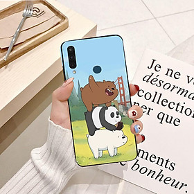 Ốp lưng điện thoại VSMART JOY 3 viền silicon dẻo hình Gấu Trắng Vui Vẻ - Hàng chính hãng