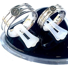 Nhẫn Đôi Bạc ND1055 Mini
