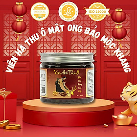 Viên Hà Thủ Ô Mật Ong Rừng Cao Cấp Bảo Mộc Khang 300g - Hà Thủ Ô Đỏ Giúp Đen Tóc, Mượt Tóc, Kích Thích Mọc Tóc - Công Thức Cổ Phương Bí Truyền Trung Hoa - Sản Phẩm Chính Hãng, Cao Cấp