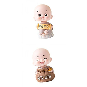 Hình ảnh Little Monk Ornament Statue for Living Room Interior Accessories