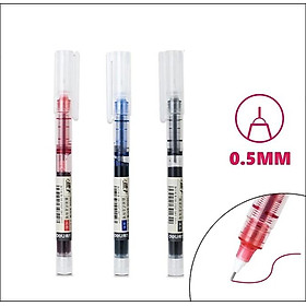 Bút ký - 0.5mm nhanh khô - bút gel - nắp đậy - Xanh