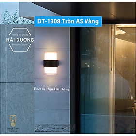 Mua Đèn tường đèn hiên nhà đèn gắn cổng nhôm chống nước cao cấp ánh sáng Led phong cách Bắc Âu DT-1308 10w - Có Video