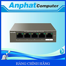 Mua Switch Tenda 4 port PoE 5 port Gigabit TEG1105P-63W – Hàng Chính Hãng