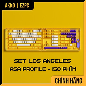 Mua Keycap Cho Bàn Phím Cơ AKKO Hàng Chính Hãng Los Angeles ASA Profile | EZPC