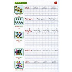 Sách Bé Tập Viết Chữ Đẹp Tiếng Anh - Tập 1 (Khổ Nhỏ) (Tái Bản)