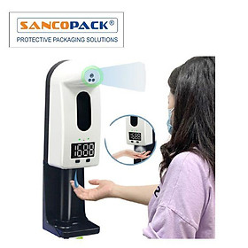 Mua Máy Đo Nhiệt Độ Cơ Thể Và Xịt Sát Khuẩn Tay Tự Động Cảm Ứng Tia Uv Sani 07