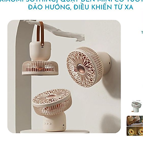 Mua Quạt đèn mini có tuốt năng đảo hướng  điều khiển từ xa