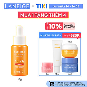 Tinh Chất Dưỡng Sáng Da Laneige Radian-C Vitamin Spot Serum 10g