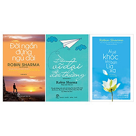 Combo Các Tác Phẩm Của Robin Sharma (3 Cuốn)