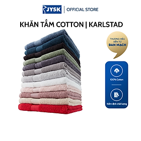 Combo 2 khăn tắm cotton | JYSK Karlstad | 40x60 cm nhiều màu