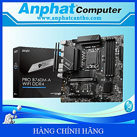 Mua Bo mạch chủ Main MSI PRO B760M-A WIFI DDR4 Socket LGA 1700 - Hàng Chính Hãng