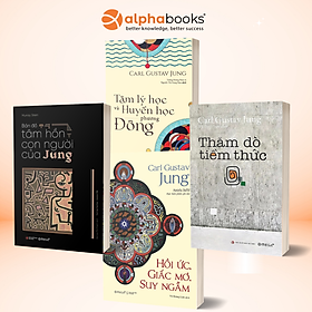 Combo 4 Cuốn: Tâm Lý Học Và Huyền Học Phương Đông + Hồi Ức, Giấc Mơ, Suy Ngẫm + Bản Đồ Tâm Hồn Con Người Của Jung + Thăm Dò Tiềm Thức - Carl Gustav Jung
