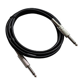 Electric Guitar Bass Cable Amp Cord for Stringed Instrument Parts 1.8m