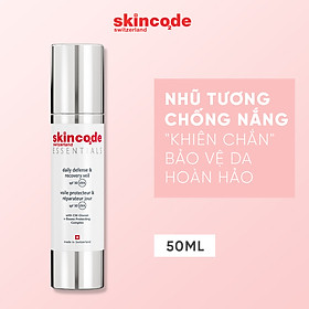 Nhũ tương chống nắng Skincode Essentials Daily Defense & Recovery Veil SPF30 50ml - MS 1030