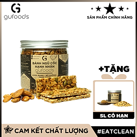 Bánh ngũ cốc hạnh nhân GUfoods - Lành mạnh - bổ dưỡng - thơm ngon