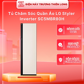 Mua Tủ chăm sóc quần áo thông minh LG Styler Inverter 5 móc SC5MBR80H - HÀNG CHÍNH HÃNG - CHỈ GIAO HCM