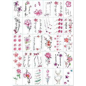 30 Tờ Hình Xăm Dán Tattoo Tha Thu Từ 55 - 120 Mẫu