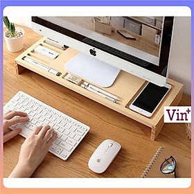 Mua ️ Kệ Để Màn Hình Máy Tính ️ Và Để Phụ Kiện  Bàn Phím Gọn Gàng