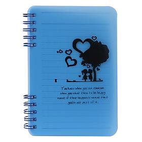 Sổ Tay Vivaone LX Bìa Nhựa (9.5 x 15 cm) - Xanh Dương