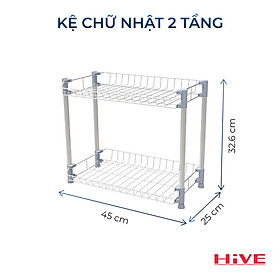 Kệ Hình Chữ Nhật 2/3/4 Tầng Cao Cấp