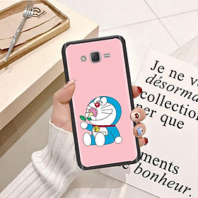 Ốp lưng điện thoại Samsung Galaxy J7 viền silicon dẻo TPU  hình Doremon Dễ Thương - Hàng chính hãng
